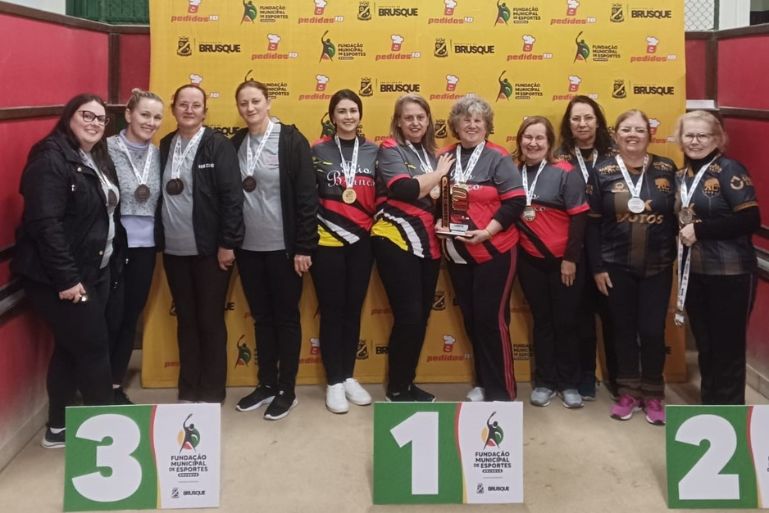 Jogos Comunitários: Rio Branco é bicampeão na bocha raffa vollo feminino