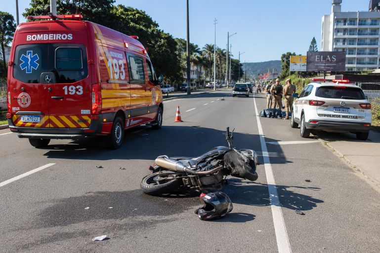 Motociclista morre em acidente de trânsito em Porto Belo