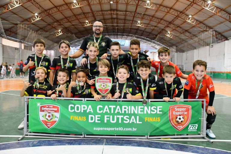 Sub-9: Brusque Futsal conquista o título da 24ª Copa Catarinense de Futsal
