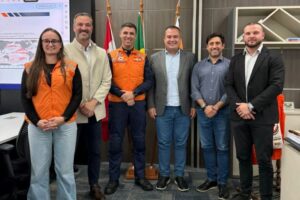 Prefeitos do Vale do Rio Tijucas realizam visita técnica à Defesa Civil de Santa Catarina