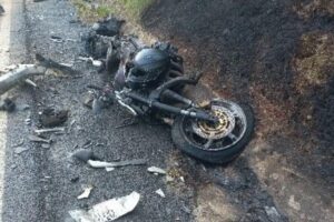 PM detalha acidente que deixou motociclista gravemente ferido em Botuverá