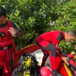 Bombeiros localizam corpo de homem que desapareceu ao tentar salvar mulher no Rio Itajaí-Mirim