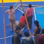 Após oito dias internado, morre menino atingido por trave em Itajaí