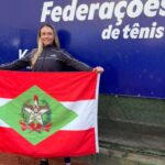 Brusquense integrou delegação catarinense na Copa das Federações de Tênis