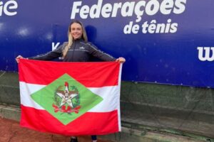Brusquense integrou delegação catarinense na Copa das Federações de Tênis