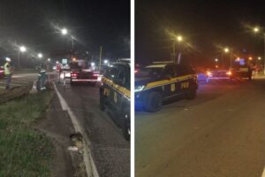 Ponte Anita Garibaldi é interditada para reparo emergencial na BR-101 em Laguna (SC)