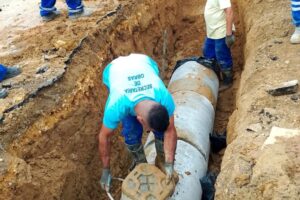 Três ruas de Brusque recebem obras preparatórias para o El Niño