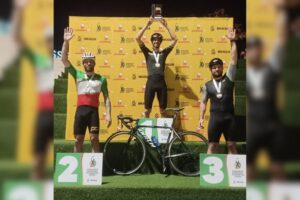 João Paulo Becker vence prova de speed do ciclismo nos comunitários