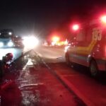 Motociclista fica gravemente ferido após ser atingido por carro na BR-280