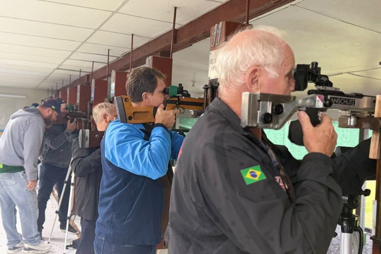 Campeonato Estadual de Carabina Apoiada é realizado em Brusque