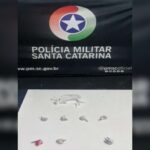Ações da PM contra o tráfico terminam com três presos em Brusque