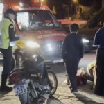 Motociclista fica ferida após atropelamento no bairro Águas Claras, em Brusque