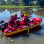 Corpo de Bombeiros Militar realiza simulado de busca e resgate em inundação e enxurrada em Itajaí