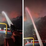 VÍDEO: Incêndio em indústria têxtil de Itajaí entra em fase de controle após 15 horas de combate