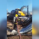 VÍDEO: Incêndio em indústria têxtil de Itajaí entra na fase final de combate