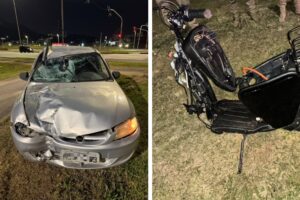 Homem morre após colisão frontal com carro na contramão da SC-401