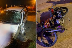 Motociclista morre após grave colisão com carro na Rodovia Jorge Lacerda, em Ilhota