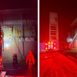 Incêndio em fornalha mobiliza bombeiros por cinco horas em Araquari