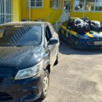 PRF intercepta 24 quilos de maconha na BR-101 e Paulo Lopes