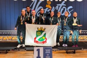 Brusque conquista título da ginástica artística nos Joguinhos