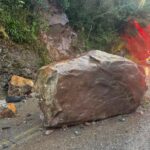 VÍDEO – Queda de barreira interdita Serra do Rio do Rastro nos dois sentidos