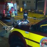 Pedestre fica gravemente ferido após ser atropelado por motocicleta em Blumenau