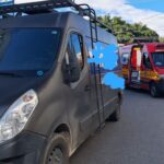 Atualização dos bombeiros: idosa sofre ferimentos após ser atropelada por van em Brusque
