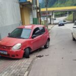Acidente de trânsito com danos materiais é registrado na rua Hercílio Luz