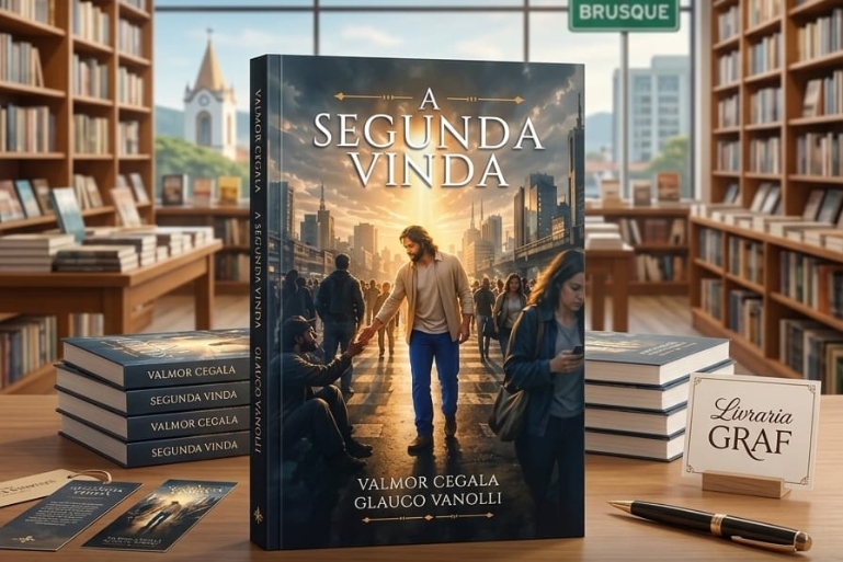 Livro “A Segunda Vida” será lançado neste fim de semana em Brusque com sessão de autógrafos