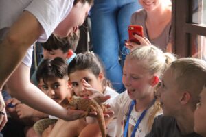 Zoobotânico realiza gincana especial de férias e proporciona tarde de aprendizado para crianças