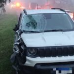 Duas crianças morrem após serem atropeladas na BR-470, em Pouso Redondo