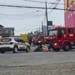 Homem invade restaurante, provoca incêndio e morre em Joinville