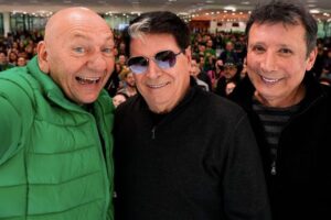 Havan recebe visita da dupla sertaneja Gilberto e Gilmar