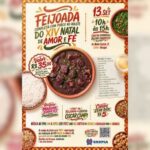 Feijoada beneficente marca abertura do XIV Natal de Amor e Fé em Brusque