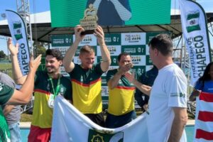 Brusque conquista título do atletismo DA masculino com campanha de três ouros
