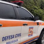 Deslizamento rompe rede de gás de residência na Rua João Vanolli
