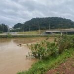 Chuva se distribuiu de forma uniforme em Brusque