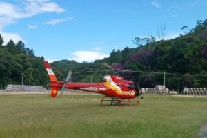 Homem é baleado na cabeça e suspeito é procurado após tentativa de homicídio em Gaspar