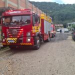 Princípio de incêndio em máquina de lavar mobiliza Bombeiros, em Brusque