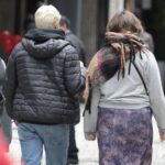 Frente fria associada a ciclone baixa temperatura no Sul do país