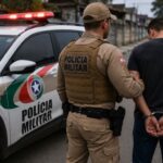 Homem com mandado de prisão é localizado em mercado de Guabiruba
