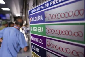 Mega-sena acumula para R$ 45 milhões; confira os números