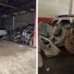 Carros roubados, peças e placas: PM descobre desmanche clandestino às margens da BR-470 – VÍDEO