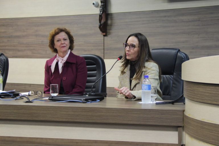 Escola do Legislativo promove palestra sobre proteção de meninas e adolescentes contra a violência