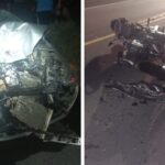 Motociclista morre em colisão frontal na SC-350
