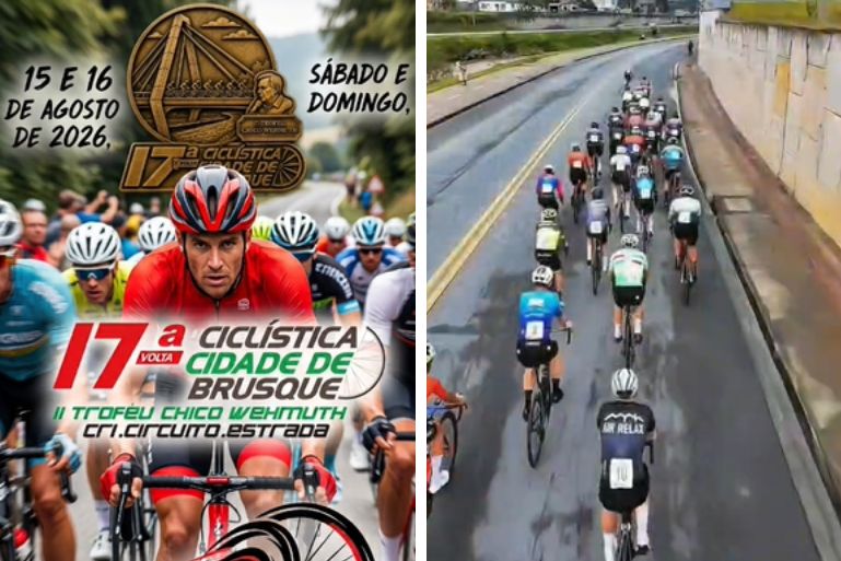 17ª Volta Ciclística Cidade de Brusque distribuirá R$ 10 mil em premiação