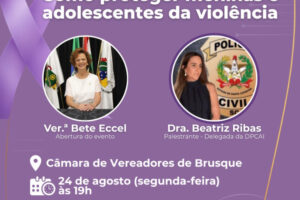 Escola do Legislativo promove palestra sobre proteção de meninas e adolescentes contra a violência