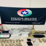 Polícia Militar apreende mais de 11 quilos de drogas em Gaspar (SC)