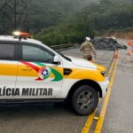 DESLIZAMENTO: Serra Dona Francisca pode ser interditada a qualquer momento