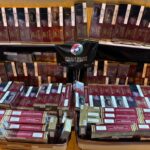 SC-155: Fiscalização termina com apreensão de cigarros e mercadorias estrangeiras